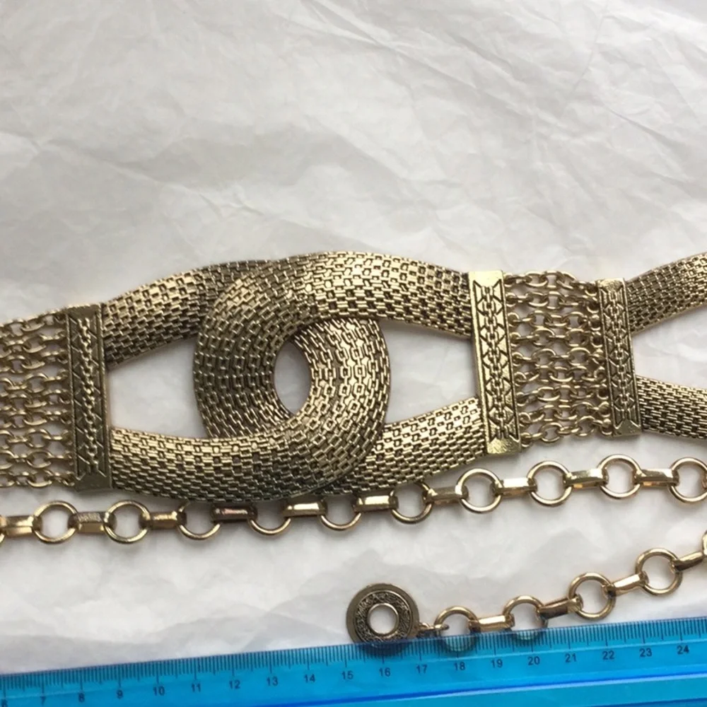 CHICO’S statement Gold-tone Belt - Picture 2 of 4